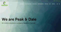 Desktop Screenshot of peakanddale.com